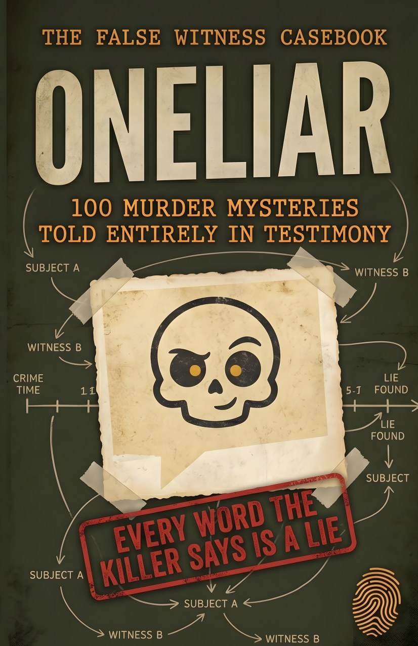 ONELIAR Volume 1 book cover — The False Witness Casebook